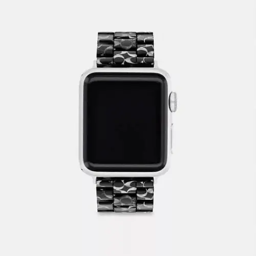 COACHのAppleWatchのバンドの画像