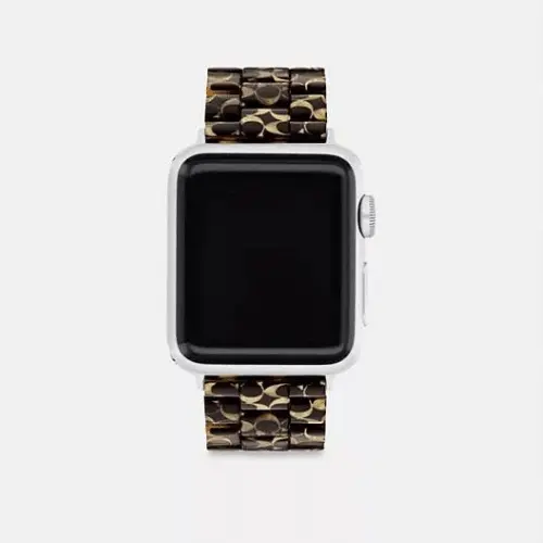 COACHのAppleWatchのバンドの画像