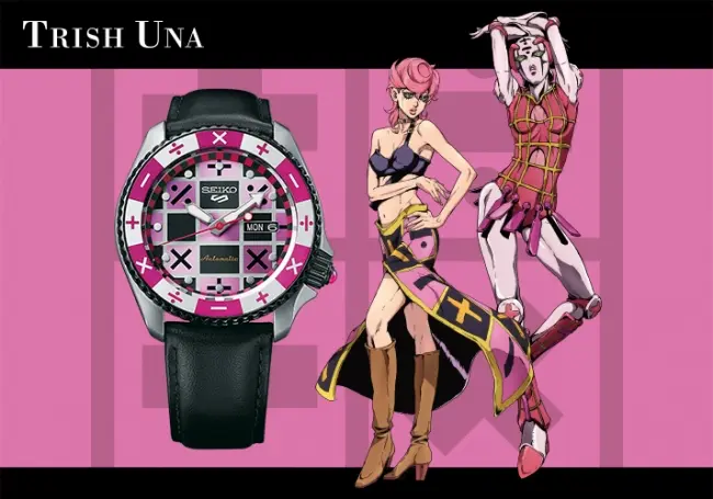 JoJo セイコーコラボ 5スポーツ×黄金の風
