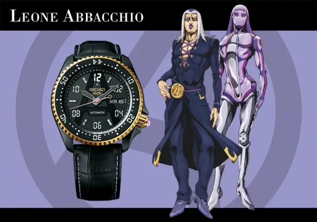 JoJo セイコーコラボ 5スポーツ×黄金の風