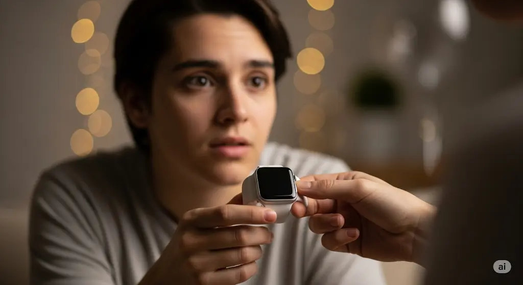 アップルウォッチをプレゼントされた彼氏の意見