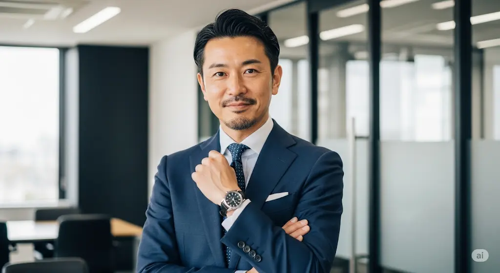 40代の男性が着けても恥ずかしくない？