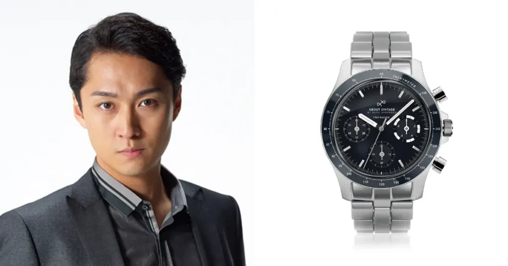 渡辺大がスーツに合わせた1960レーシングモデル