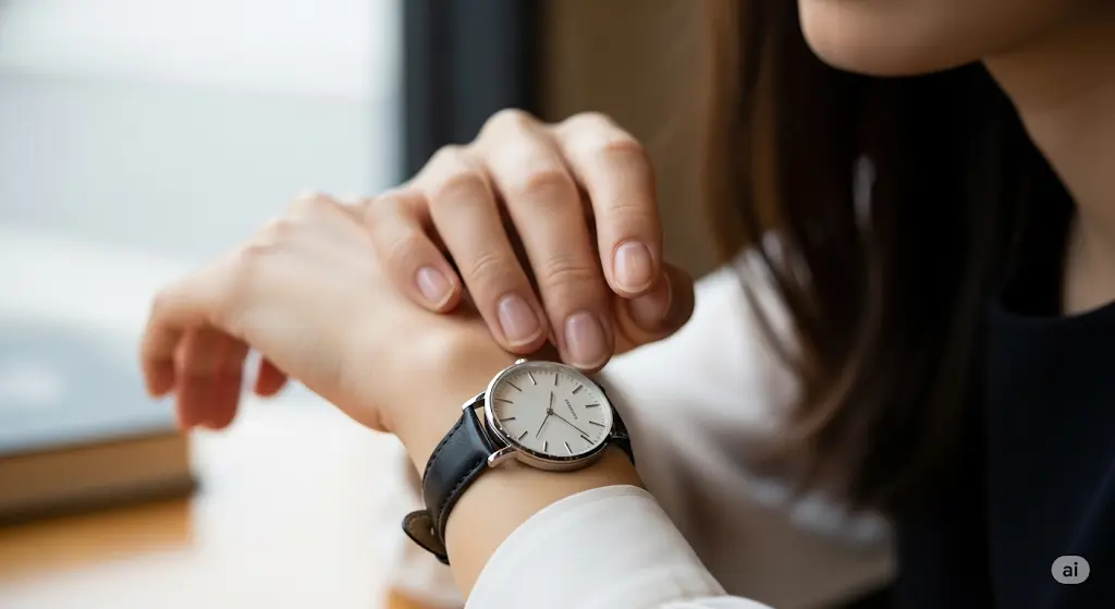 腕時計してる女性の心理とは？