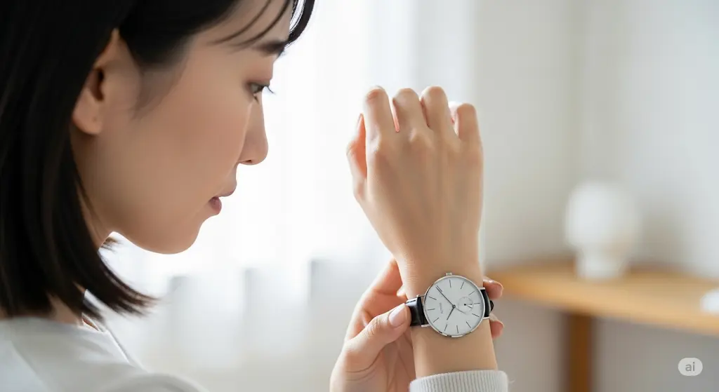 腕時計の付け方｜女性の基本と正しい位置