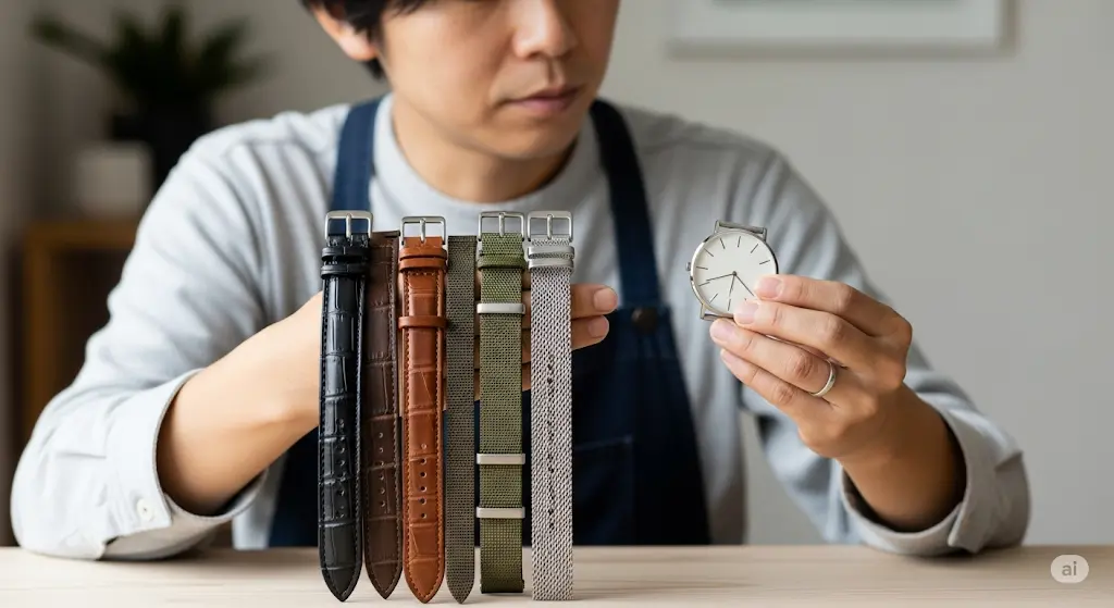 適合するベルトの幅と素材は？