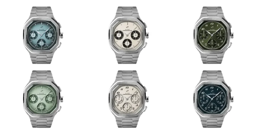 原点回帰したシンプルなクロノグラフ機能