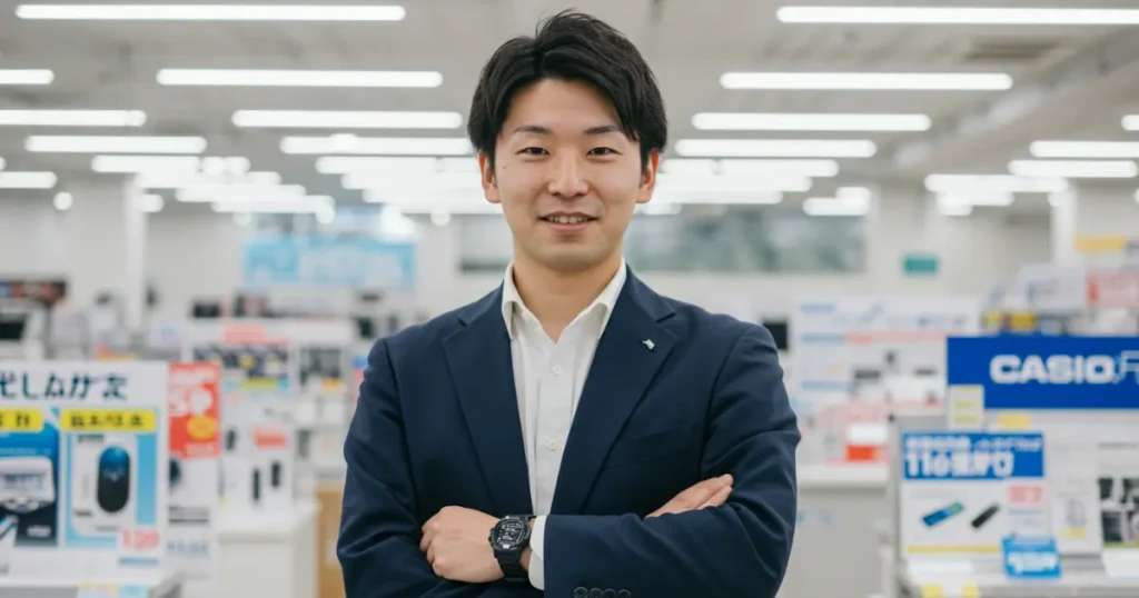 営業マンの腕時計としてもおすすめ