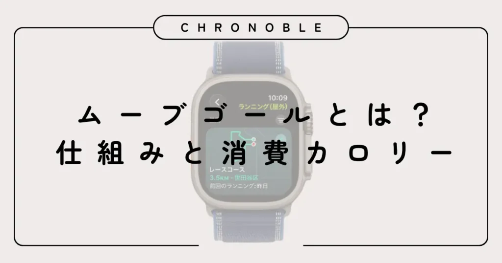 ムーブゴールとは？仕組みと消費カロリー