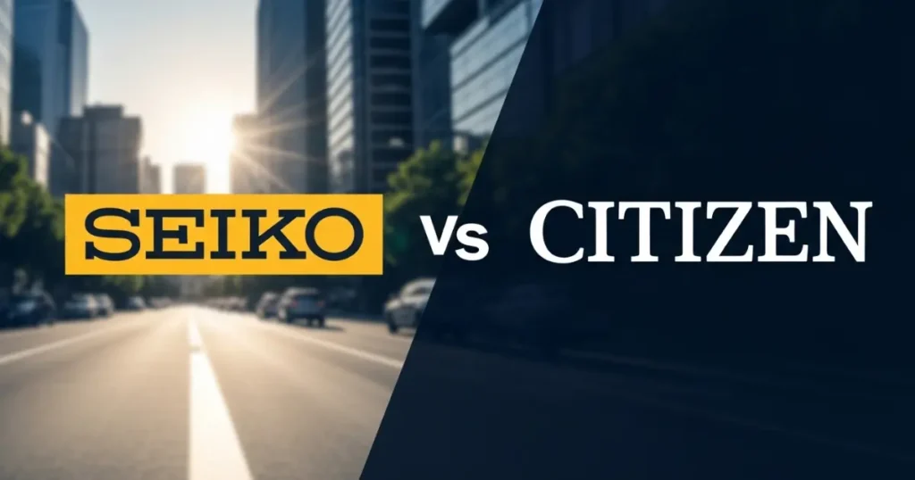 セイコーとシチズンを徹底比較