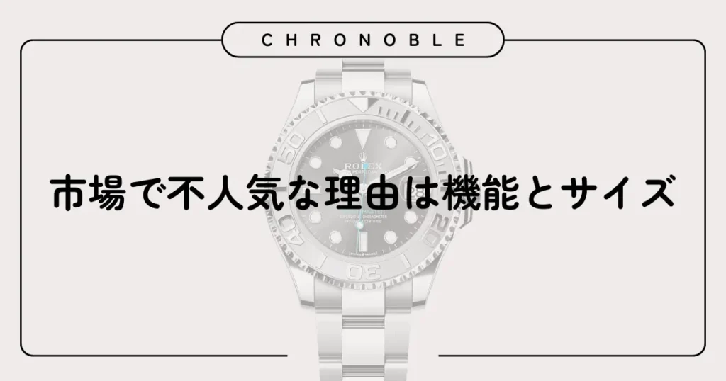 市場で不人気な理由は機能とサイズ