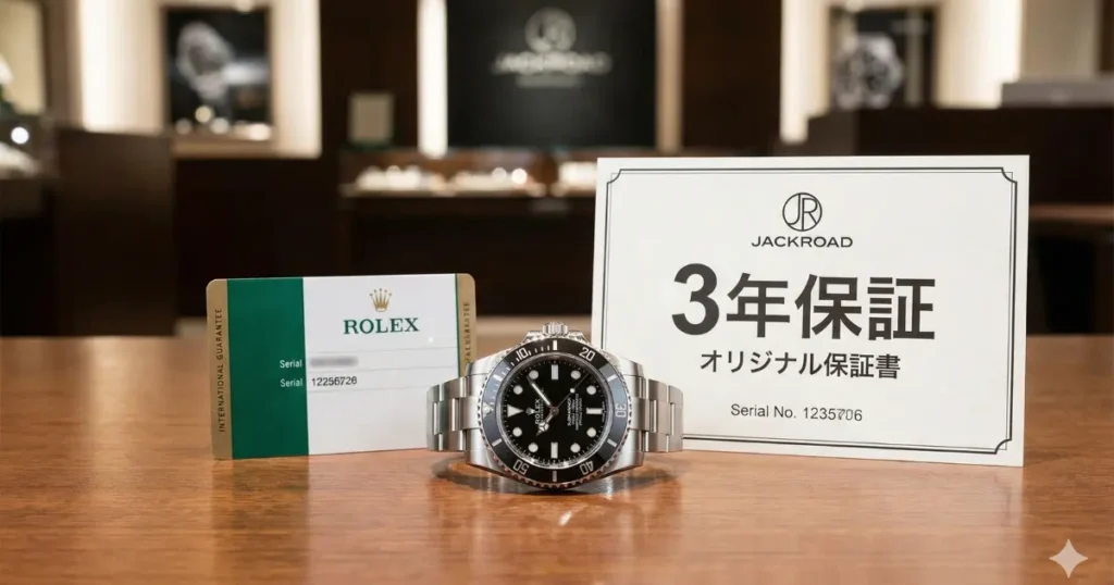 購入時に付属する保証書の種類と内容