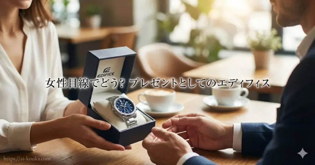女性から男性へのプレゼントとして選ばれるエディフィスのギフト画像