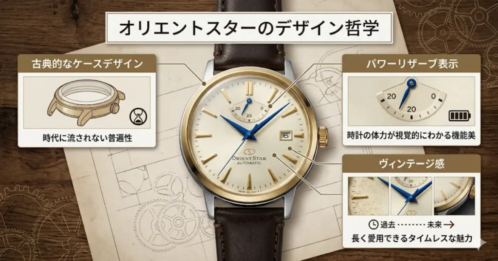 オリエントスターの普遍的なデザインと機能美の魅力